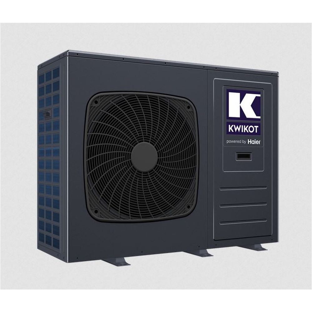 Haier Luft-Wasser-Wärmepumpe Kwikot by Haier 12 kW Monoblock-Wärmepumpe R290 A+++ KAWM12-Nd2(GN)