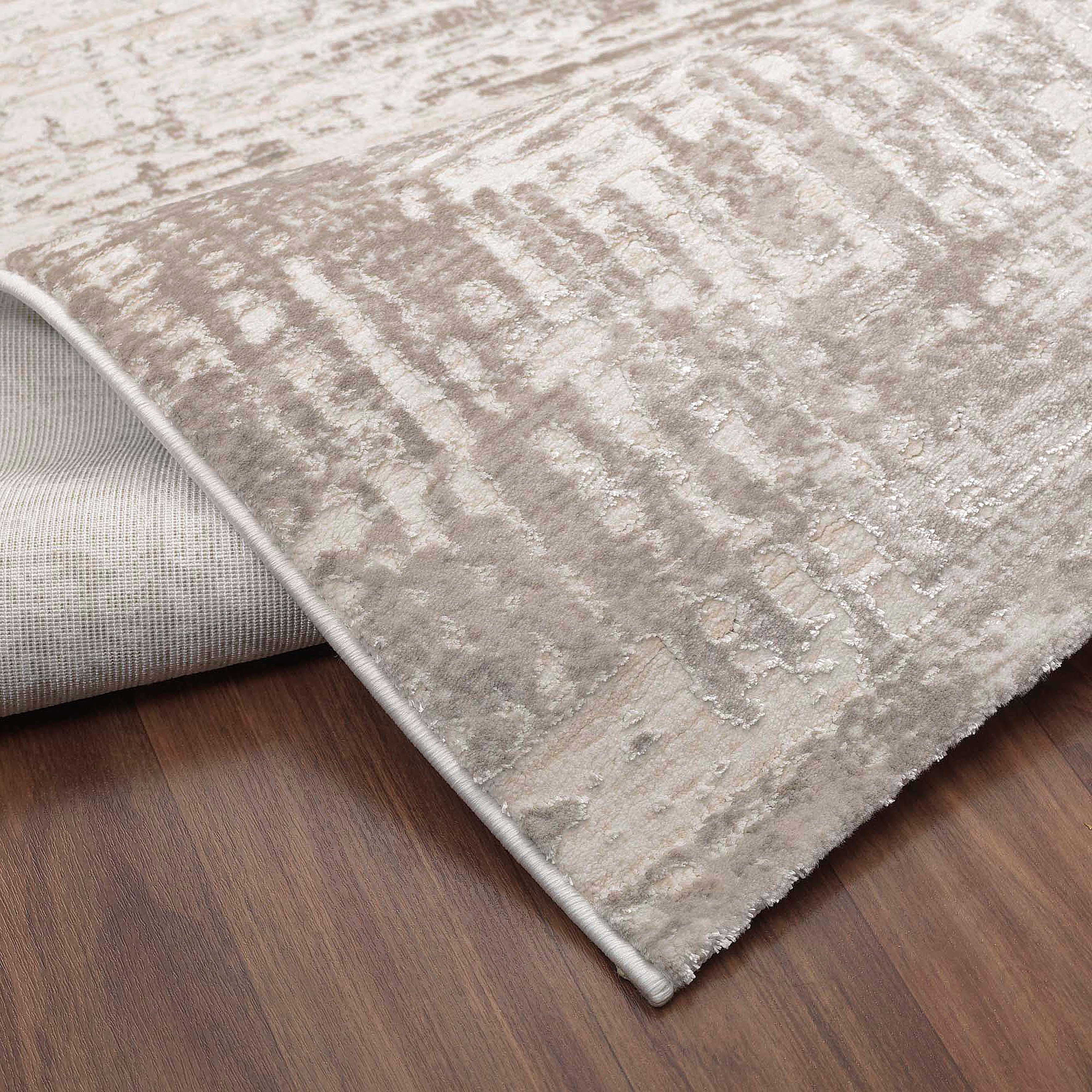 Sanat Teppich Harmony 3215, auch als Läufer und rund, rechteckig, Höhe: 12 mm, Wohnzimmer, Kurzflor, modern, abtrakt, Schlafzimmer