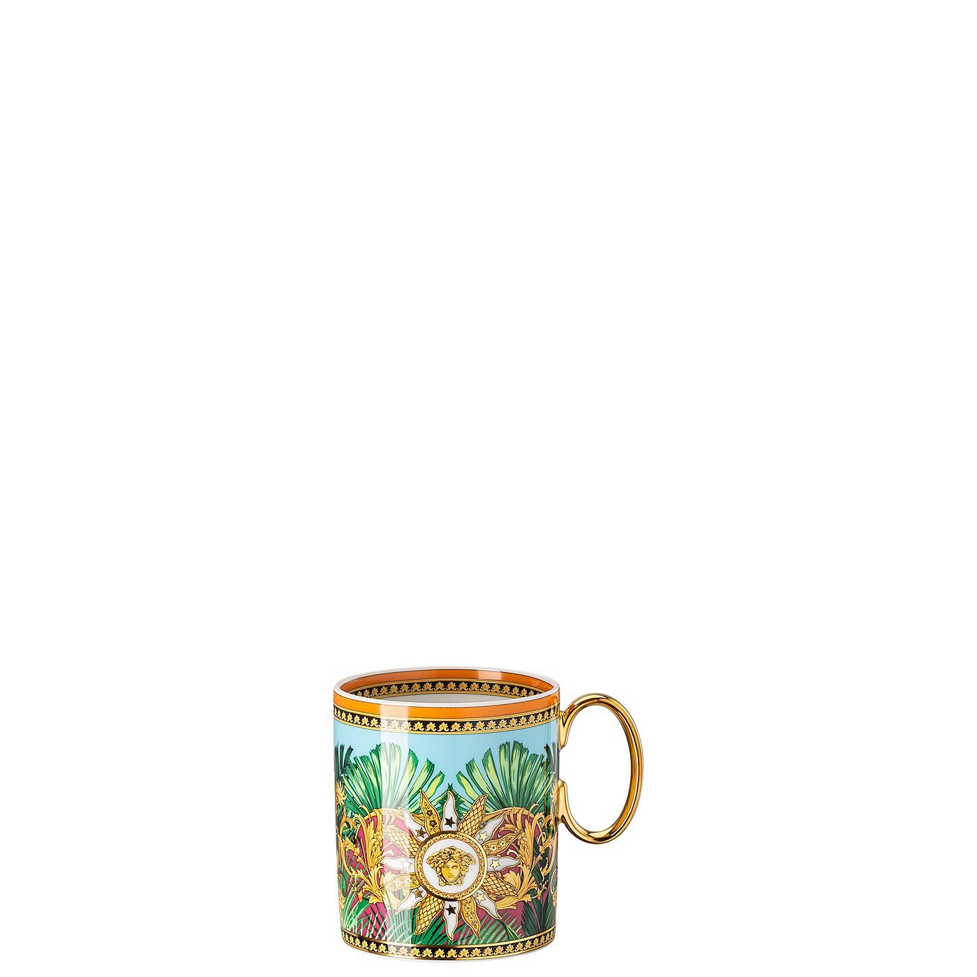 Porzellan Henkel, Animalier Versace Jungle Rosenthal Becher Becher mit Versace meets