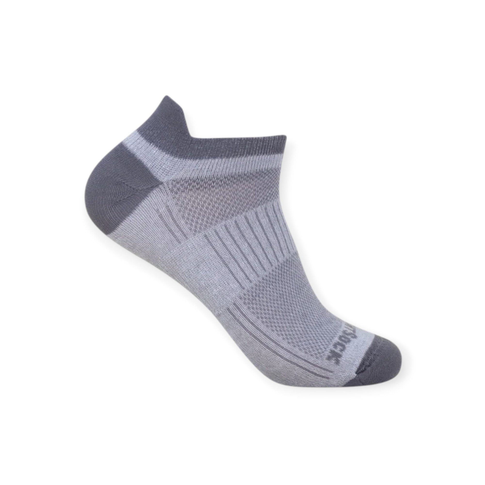 Wrightsock Sportsocken Sneaker Coolmesh II (mit Stabilisierungsfunktion) titaniumgrau