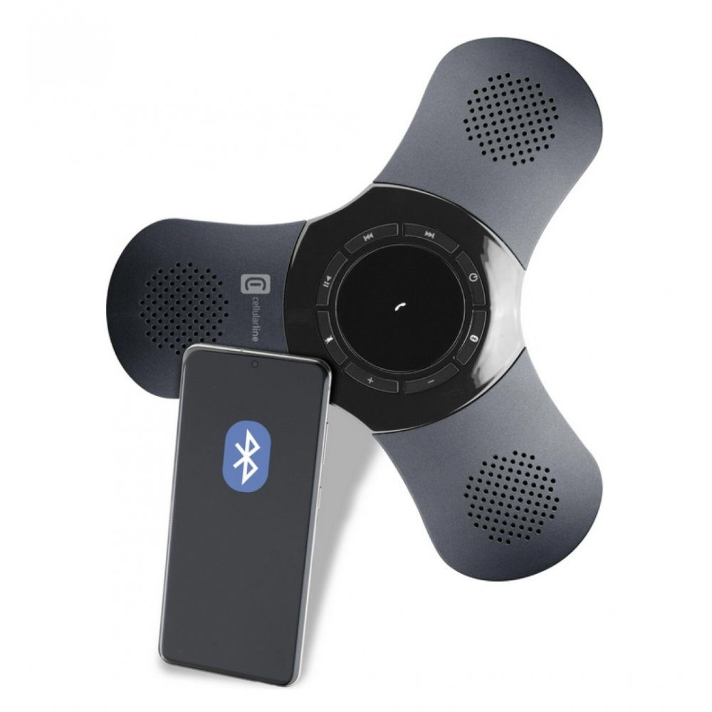 Cellularline BTSPKUFOCONFERENK - Bluetooth Konferenzlautsprecher - schwarz Konferenzlautsprecher (Bluetooth)