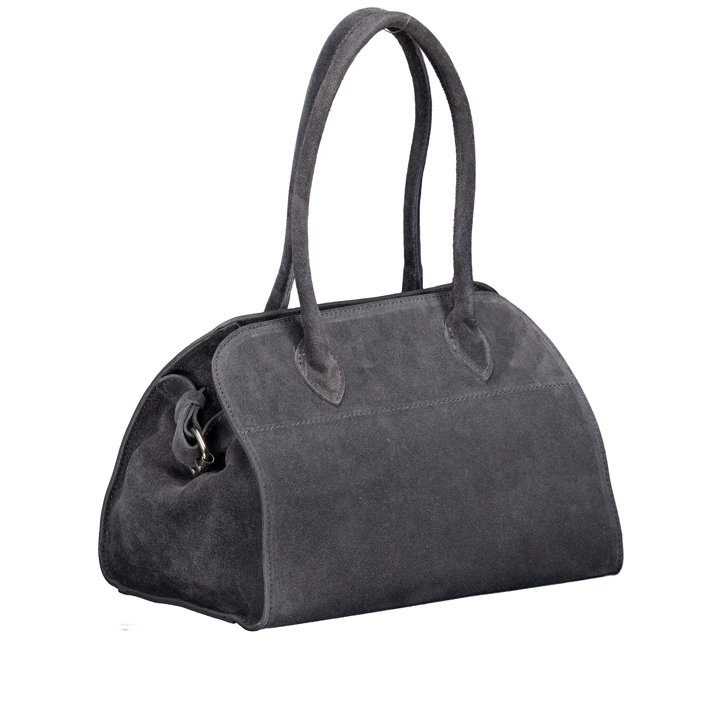 Hausfelder Manufaktur Handtasche Velours – Bild 2 von 3
