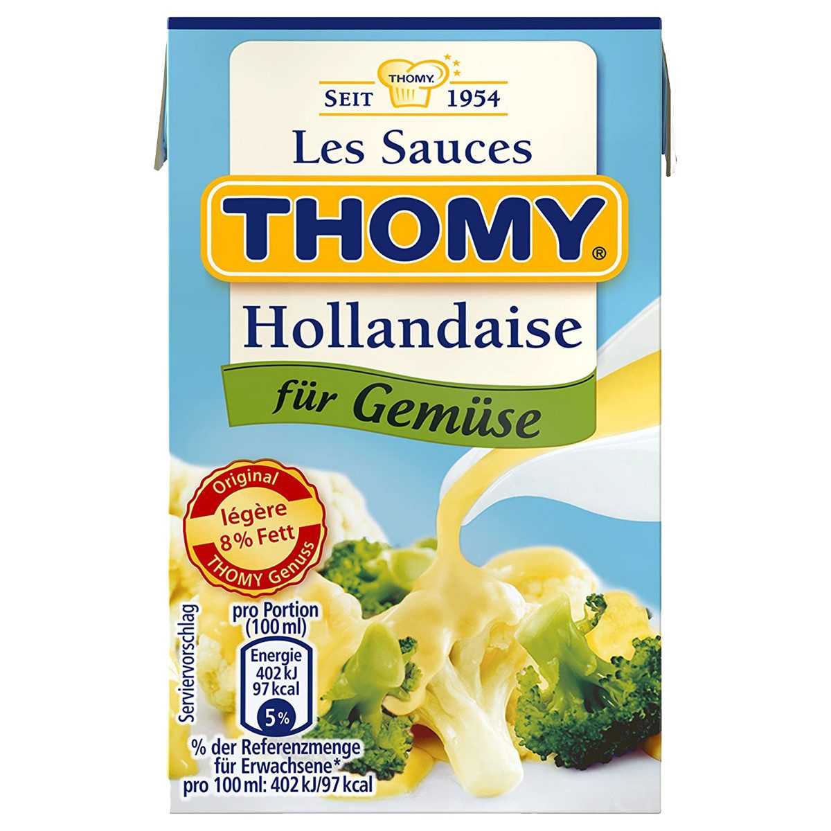 THOMY Saucen, Thomy Les Sauces Hollandaise für Gemüse Fett reduziert 250ml