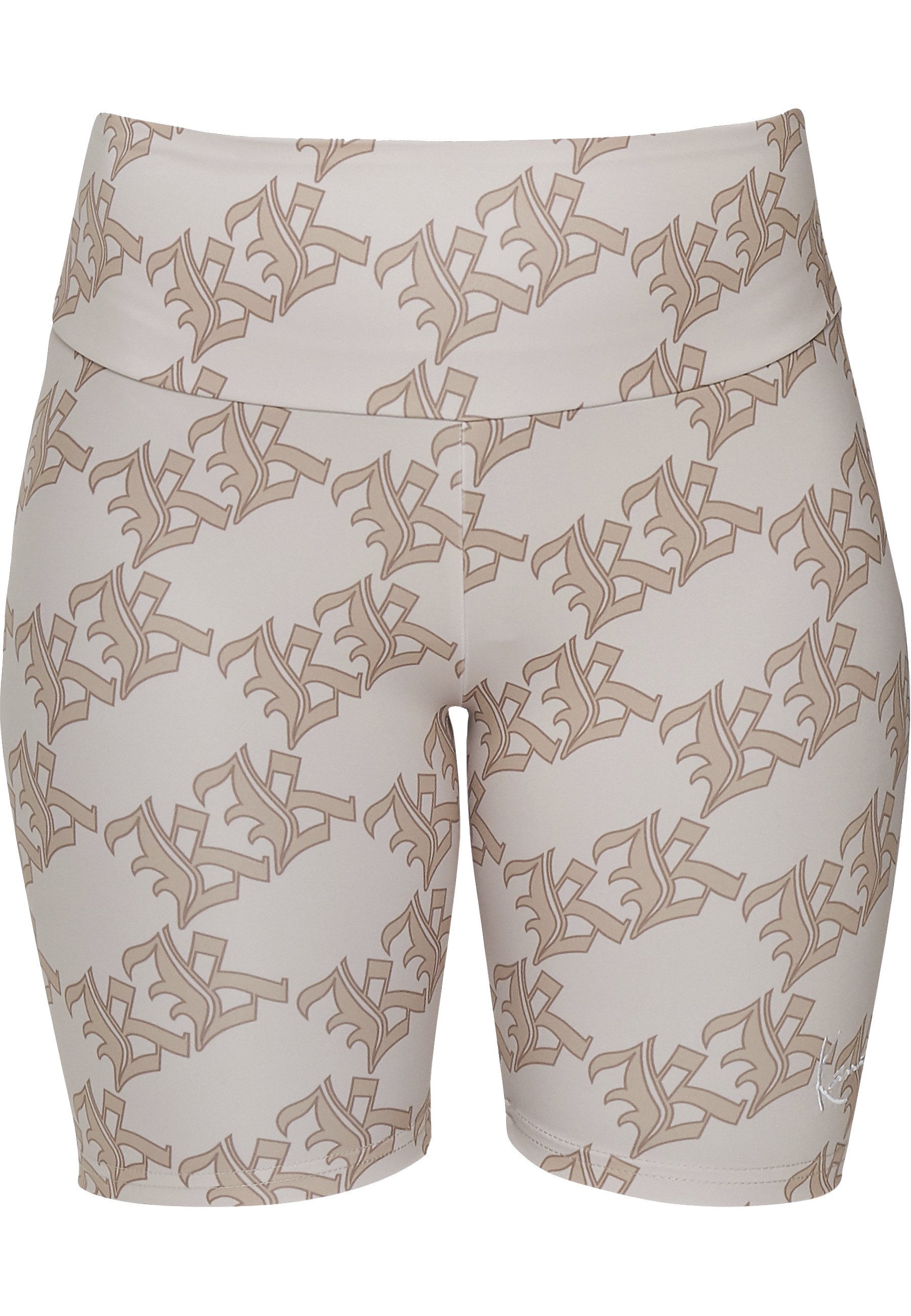 Karl Kani Leggings Karl Kani Damen KW232-019-1 KK Small Signature Old English Biker (1-tlg)