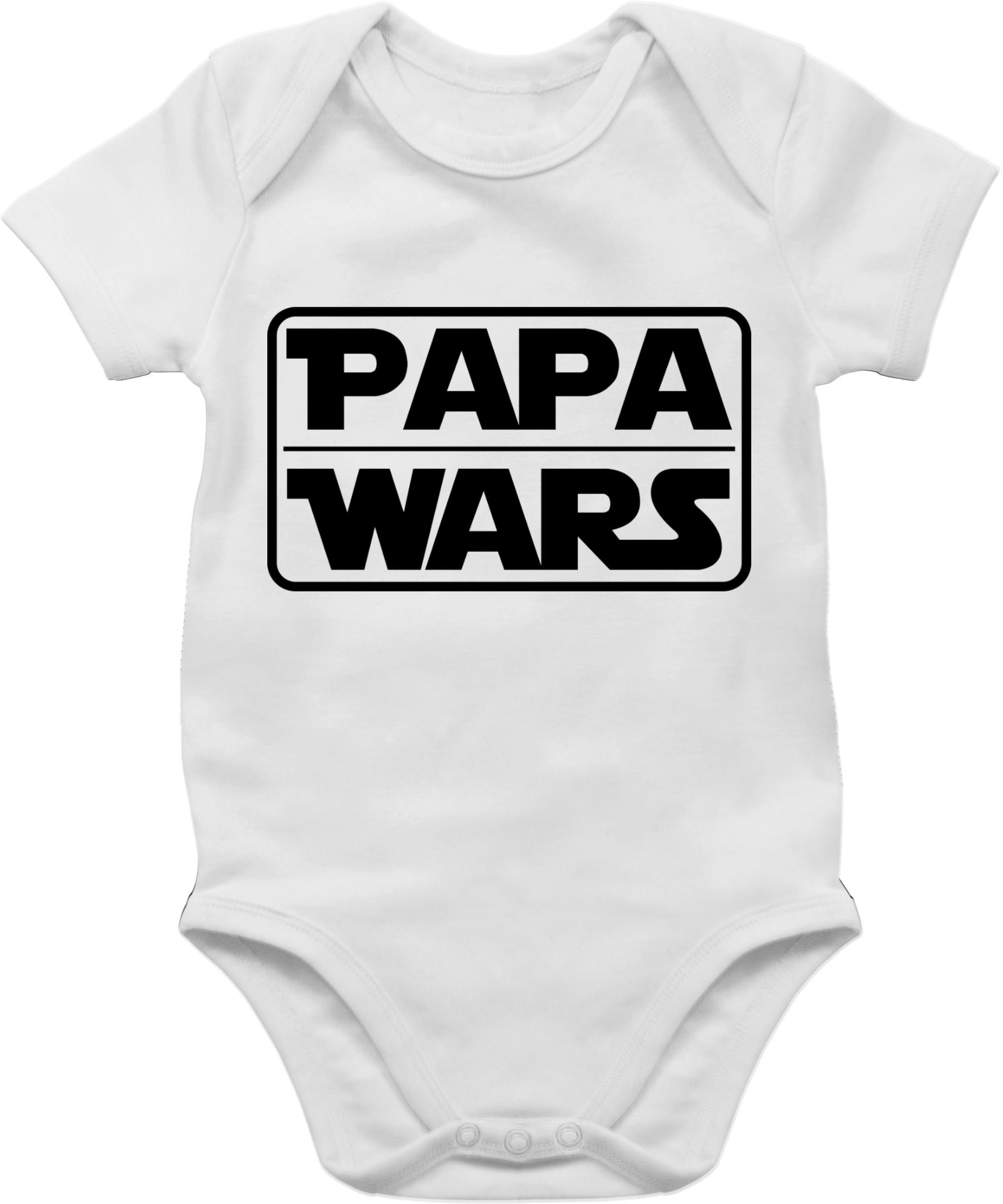 Shirtracer Shirtbody »Papa Wars Statement Sprüche Baby Baby Body