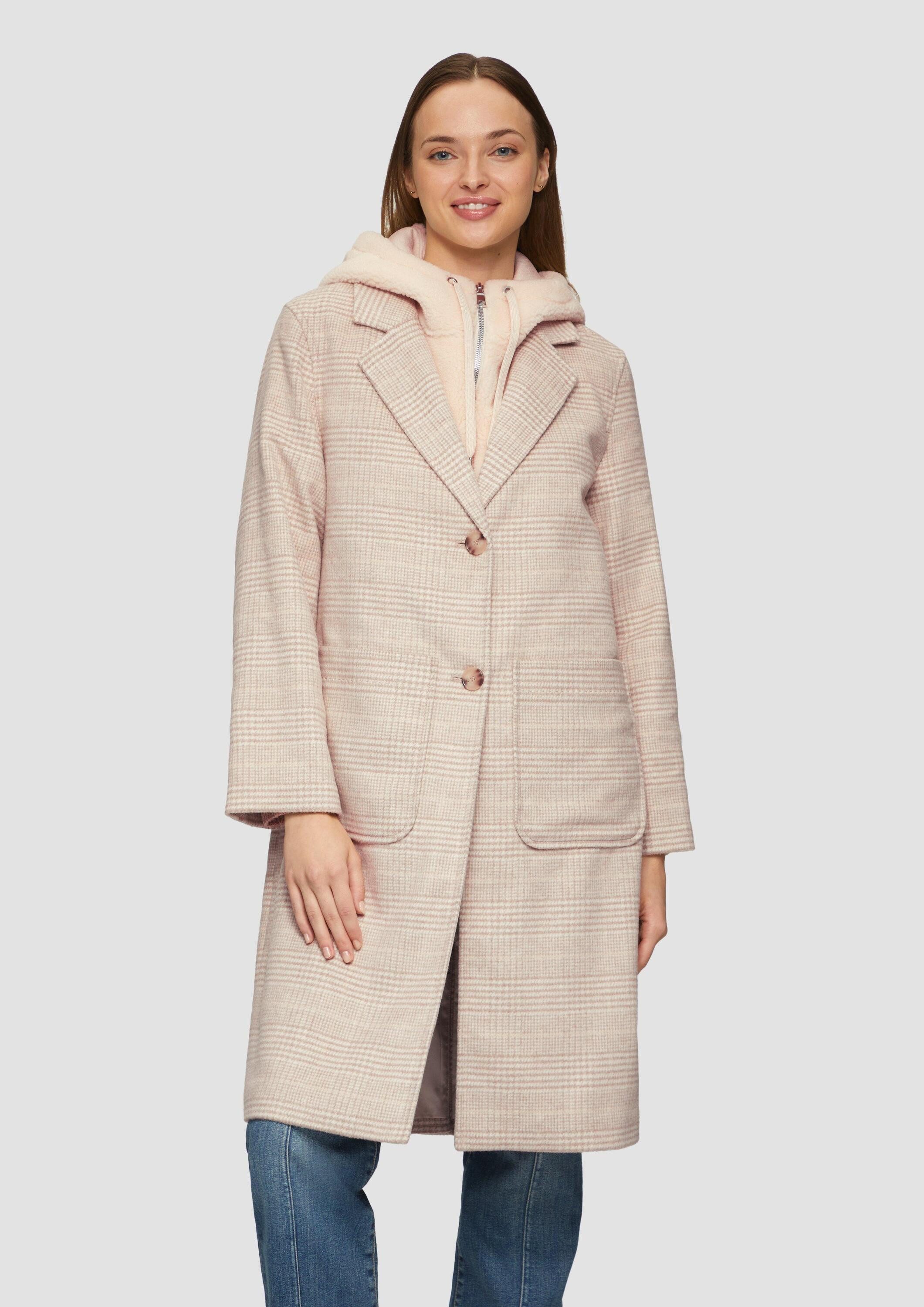 s.Oliver Funktionsmantel Outdoor-Mantel Wollmantel mit herausnehmbarem Tedd günstig online kaufen