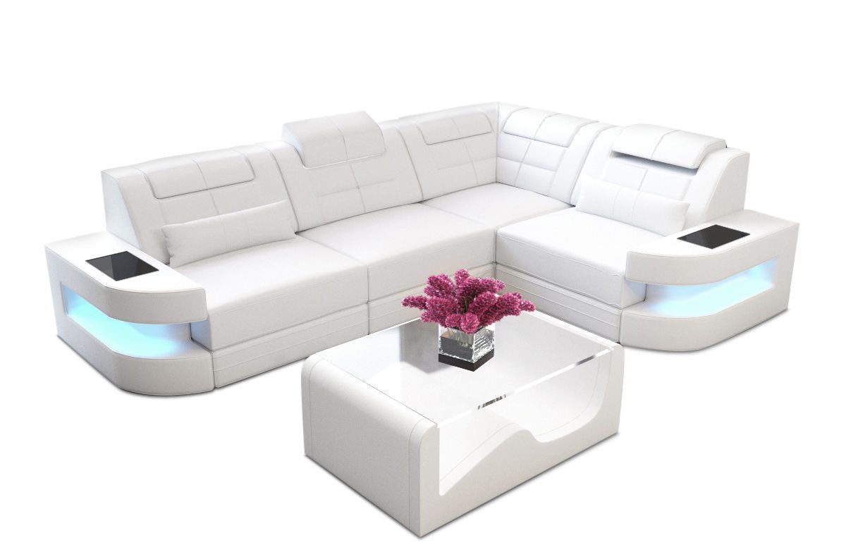 Sofa Dreams Ecksofa Ledersofa Como L günstig online kaufen