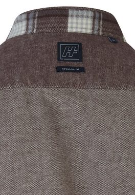 HECHTER PARIS Langarmhemd mit Button-Down-Kragen