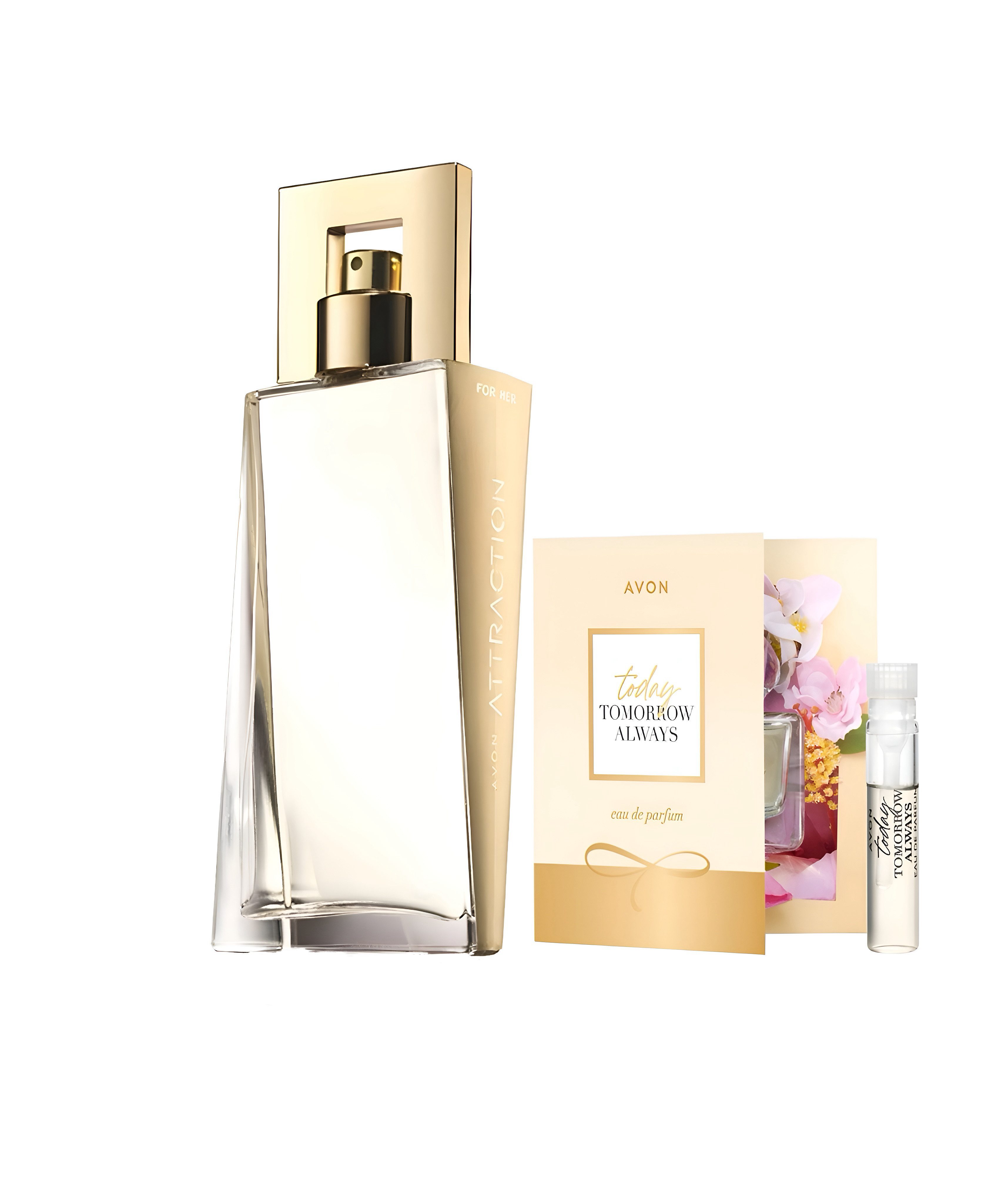 AVON Cosmetics Eau de Parfum ATTRACTION 1-tlg, Geschenkidee, Langlebiger Damenduft, Duftprobe inklusive