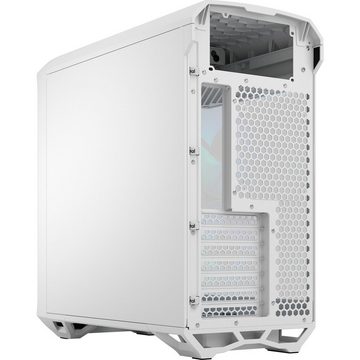 Fractal Design PC-Gehäuse Compact RGB White TG Clear