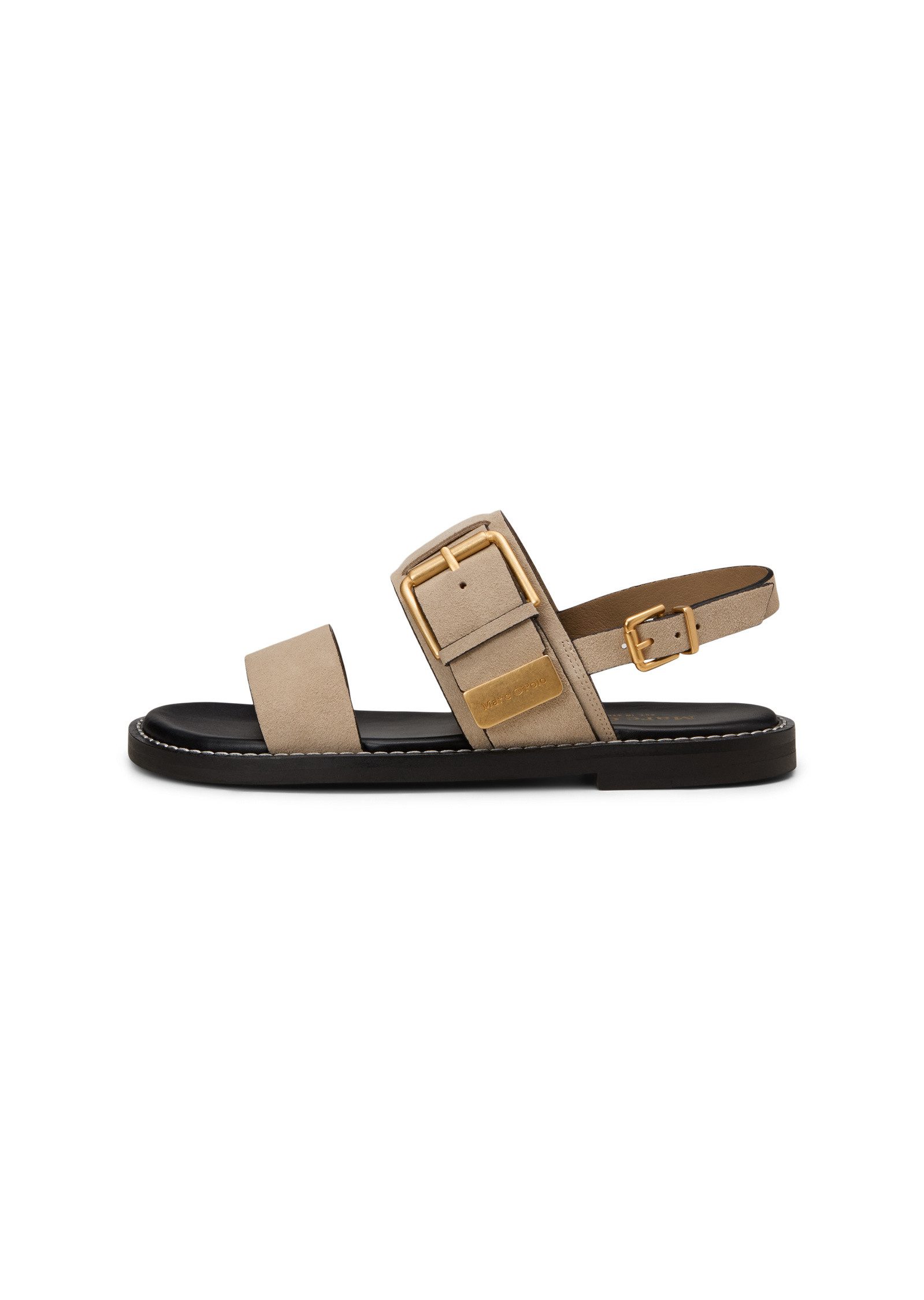 Marc O'Polo aus weichem Veloursleder Sandale