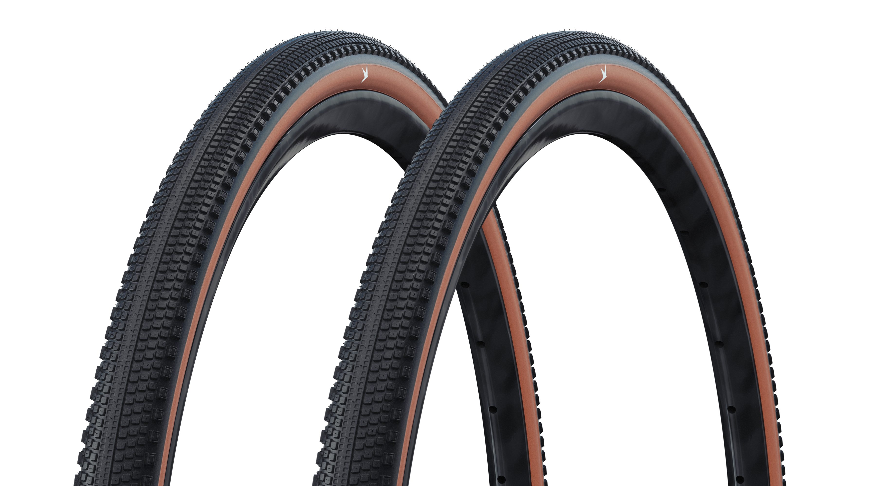 Schwalbe Fahrradreifen 2x Schwalbe G-One Comp Schwarz/Bronze 28 x 1.50 - 40-622 GreenCompound