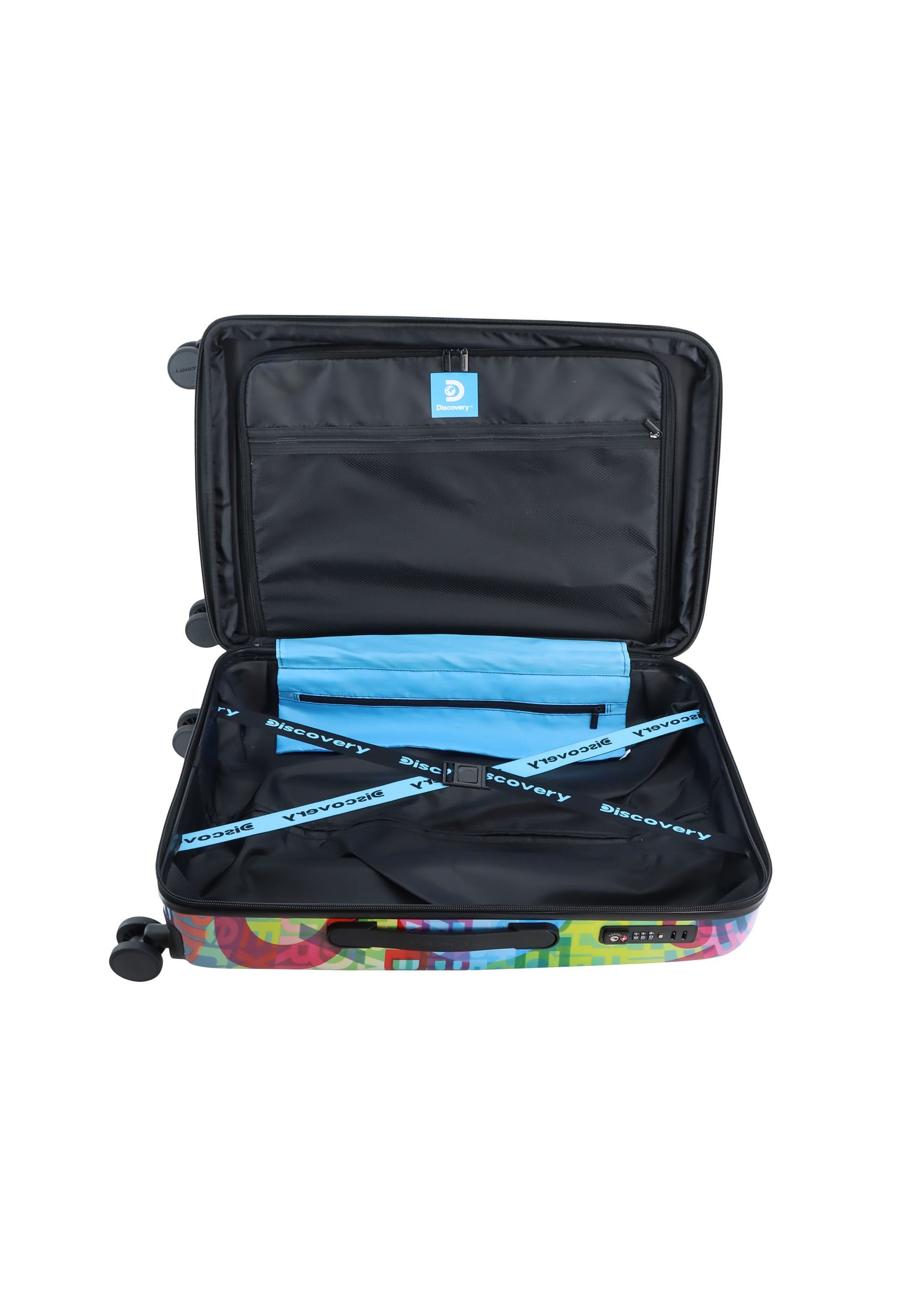 Discovery Koffer EXPLORE THE WORLD, mit vollständig gefüttertem Innenraum