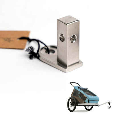 moin minis Adapter für Kinderwagen moin minis Adapter Croozer Fahrradanhänger bis 2015 Achsadapter Zusatzkupplung