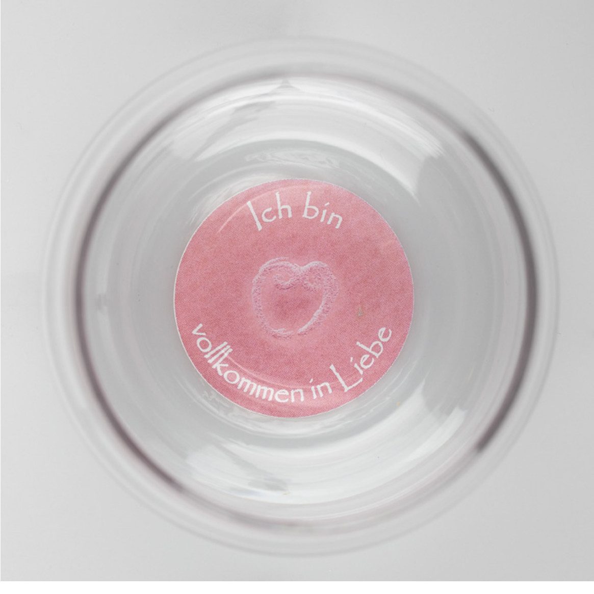 Natures-Design Glas Mythos "Vollkommen" in Liebe 0,25l, bleifreies Glas