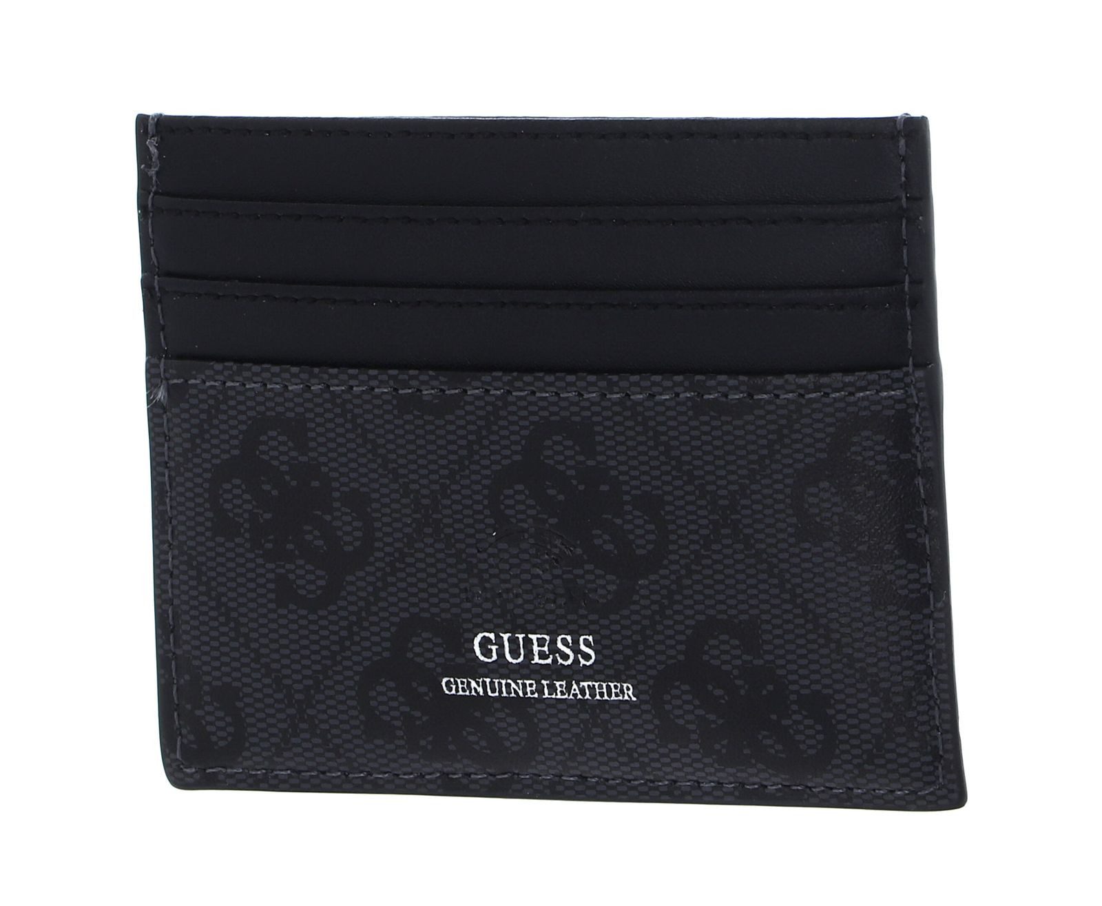 Guess Kartenetui Card Case, aus echtem Leder