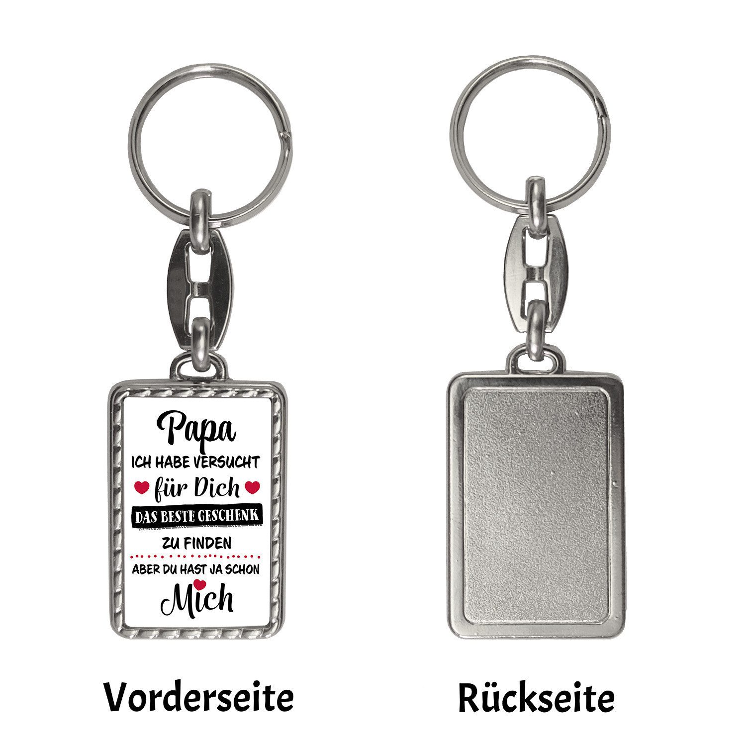 speecheese Schlüsselanhänger Papa das beste Geschenk für dich bin ich Schlü günstig online kaufen