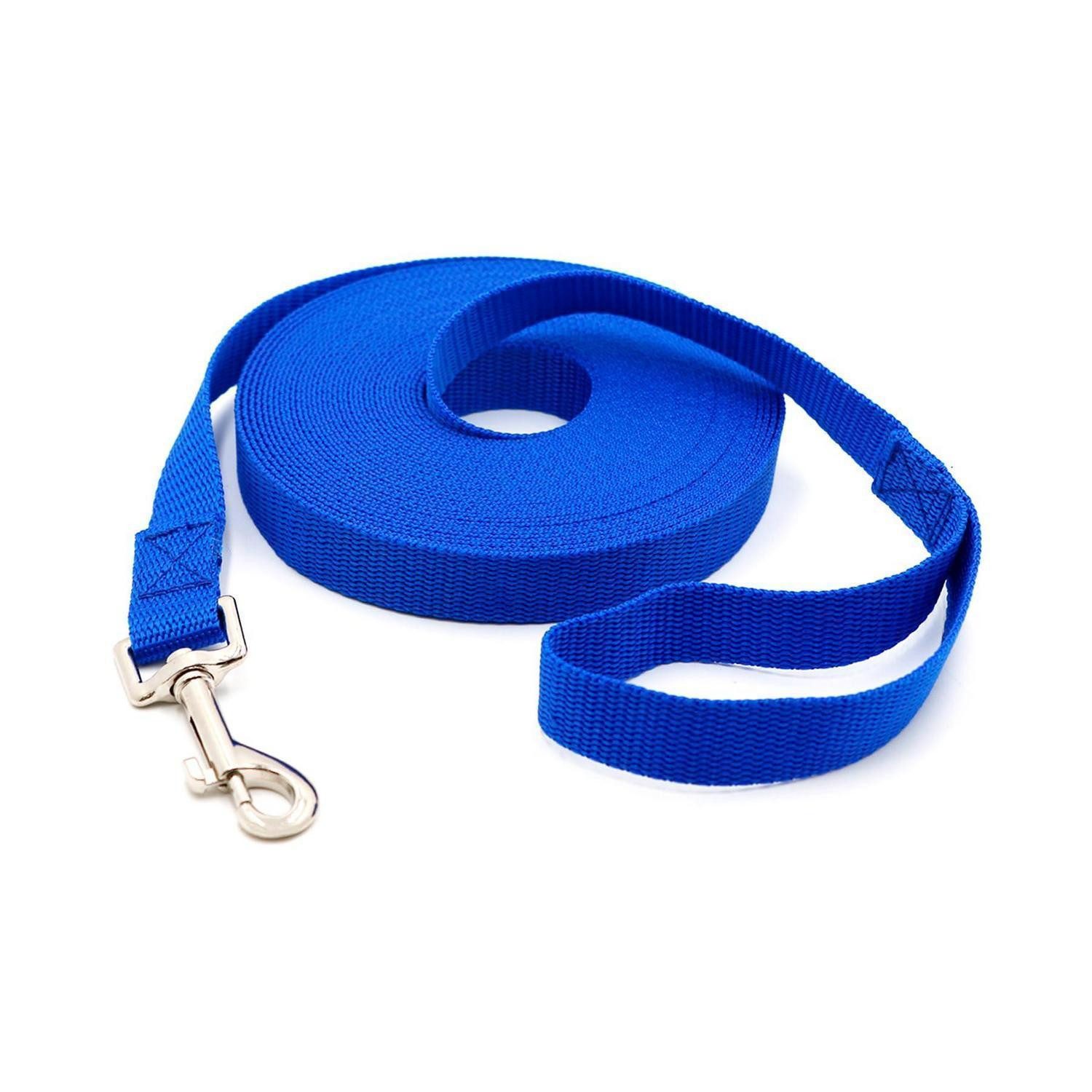 LuxusKollektion Schleppleine Schleppleine 10m Blau, Textil