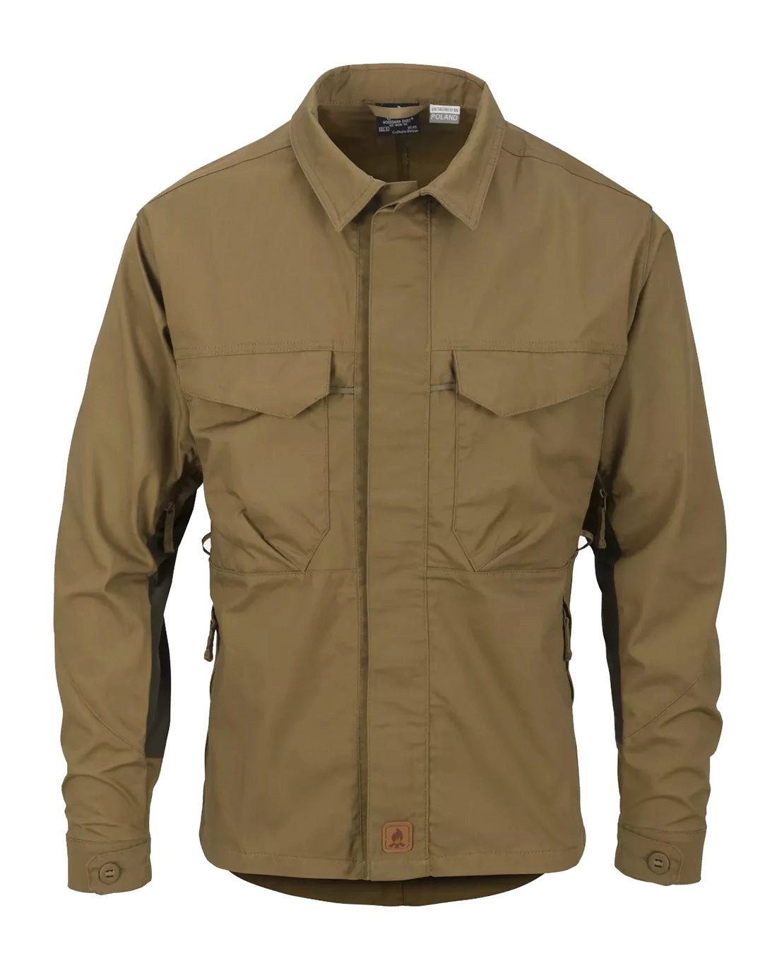Helikon-Tex Funktionsshirt WOODSMAN Shirt® - Coyote / Taiga Green A