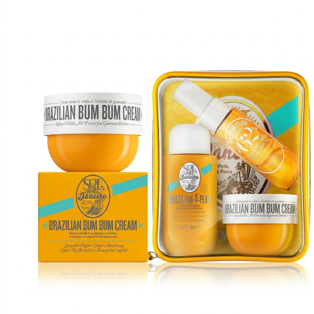 Sol de Janeiro Körpercreme Sol de Janeiro Bum Bum Cream und Jet Set Pflege Bundle, Körperpflege und Reise-Set im ikonischen Bum Bum Duft kombiniert