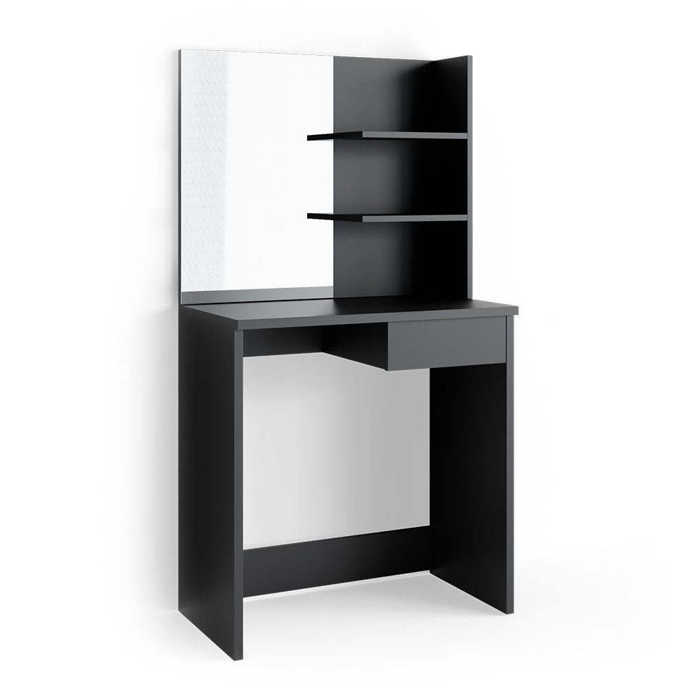 Vicco Schminktisch Dekos, Schwarz, 75 cm günstig online kaufen