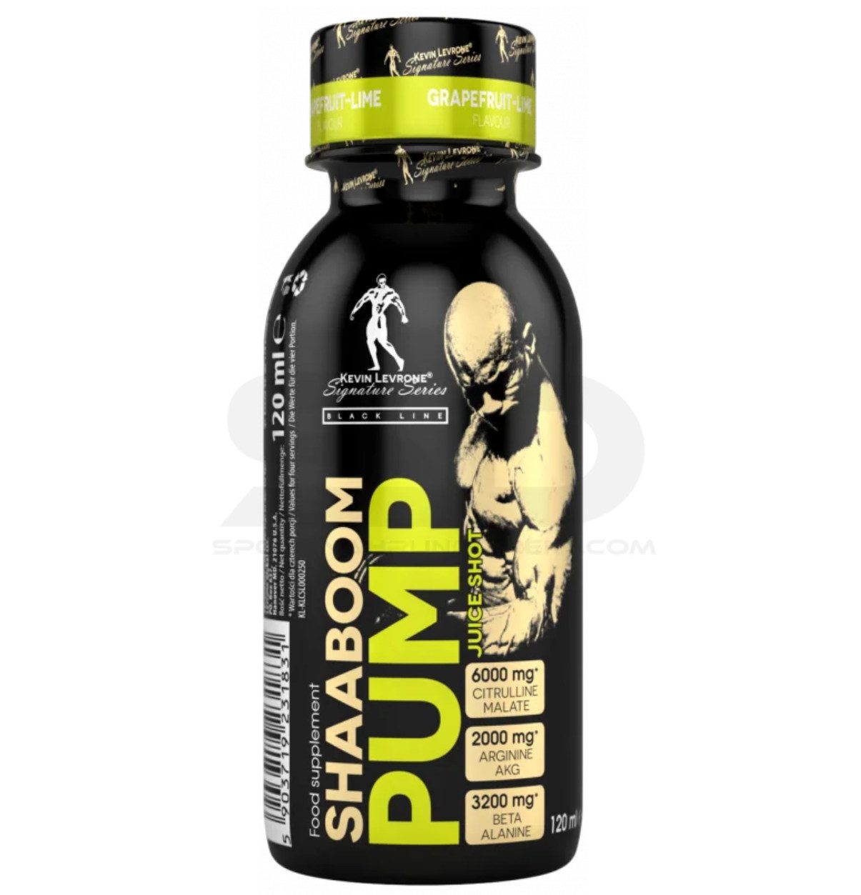 Pre Workout Kevin Levrone Shaboom Pump JUICE SHOTS 24x120ml Shots, Getränk