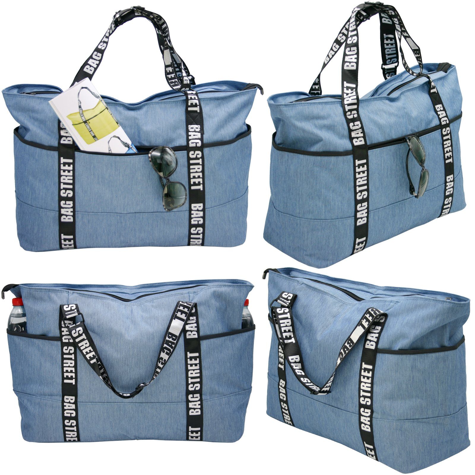 BAG STREET INTERNATIONAL Shopper XXL Damen Freizeittasche, Große Sporttasche