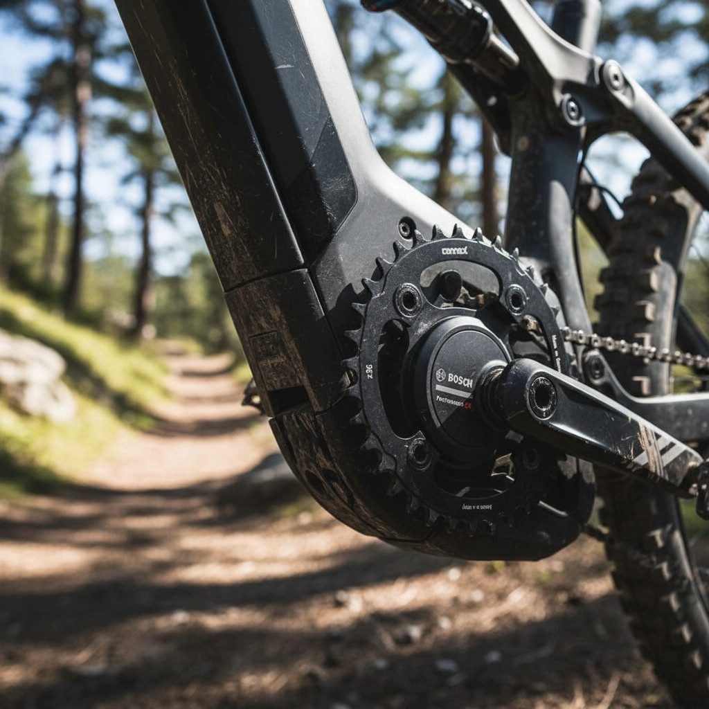 Kettenschaltung ConneX E-Bike Kettenblatt 36 Zähne Narrow-Wide Ø 104 mm - Kettenführun