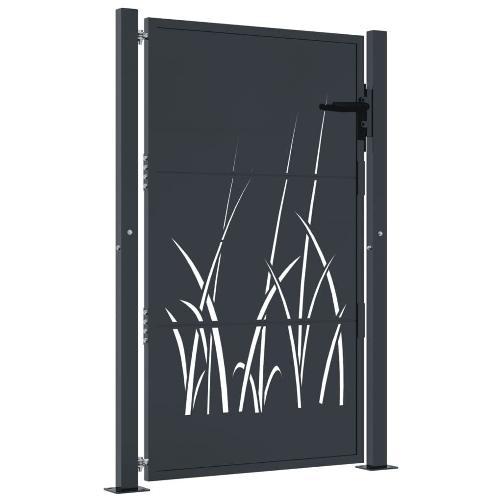 vidaXL Gartentor, Gartentor Anthrazit 105x155 cm günstig online kaufen