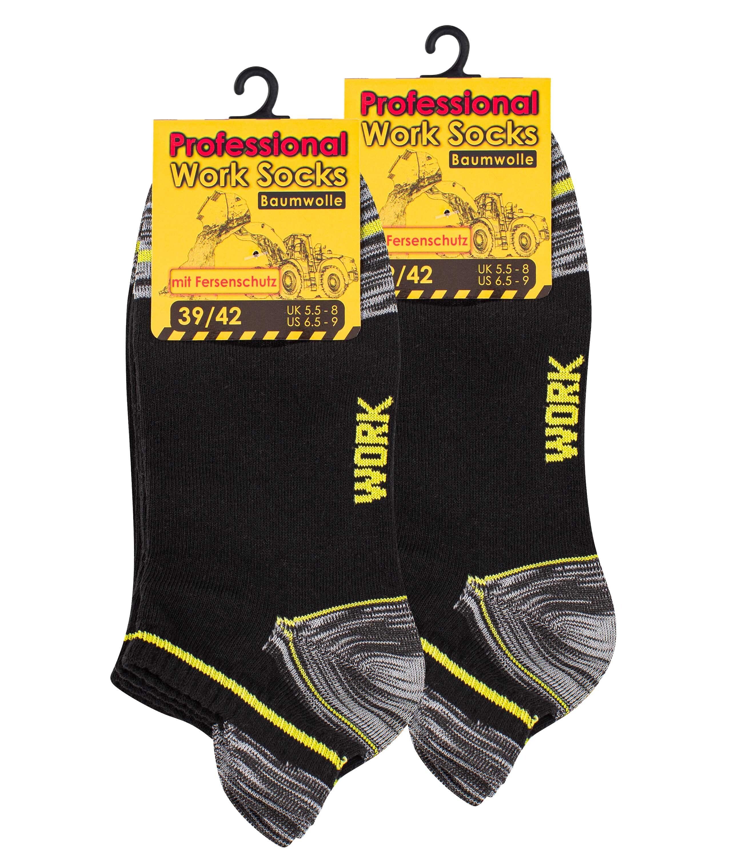 mit (6-Paar) Socken Cotton Fersenlasche Prime®