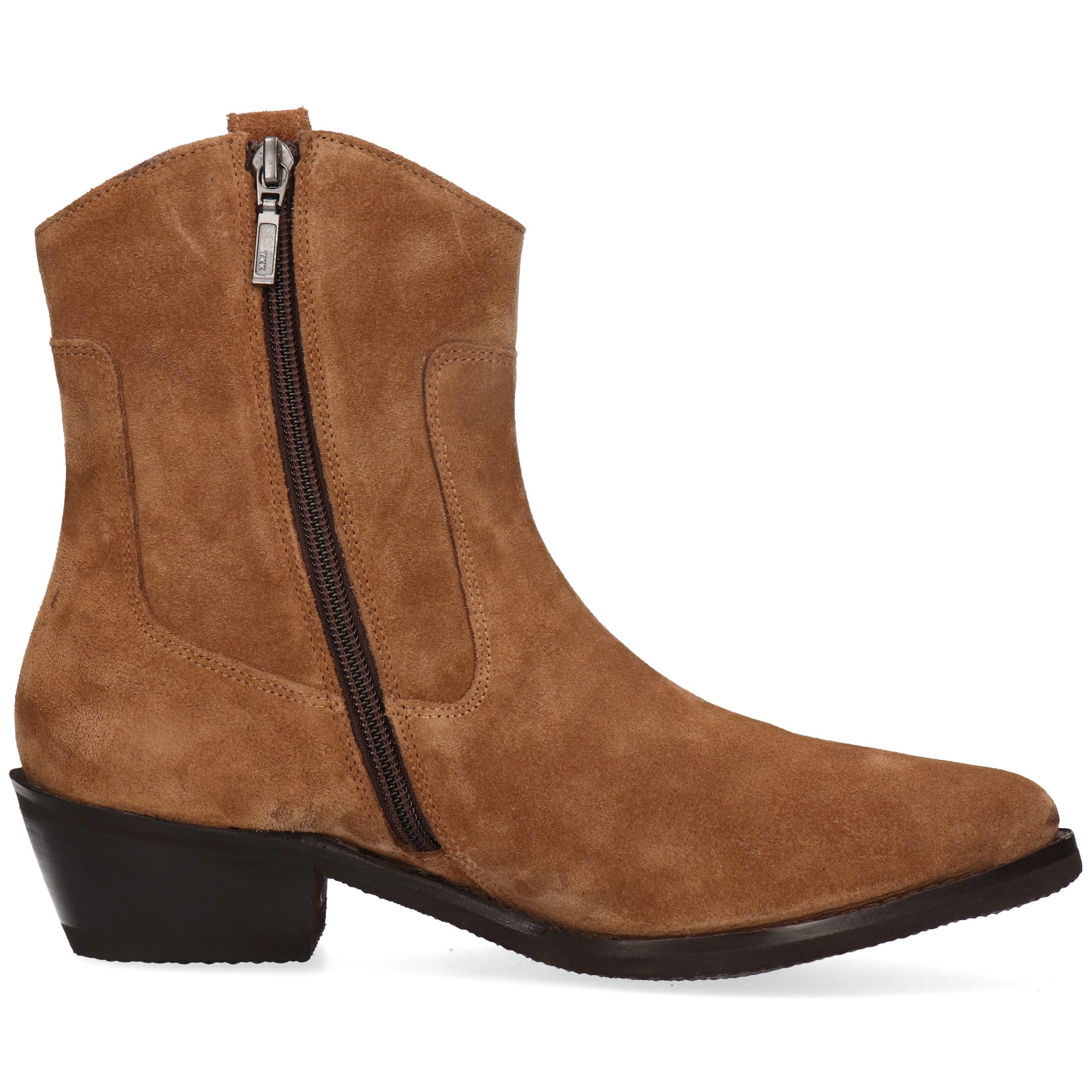 Melvin & Hamilton Melody 2 Leder-Western Boots für Damen Stiefelette Kubanischer Absatz, Echtes Leder
