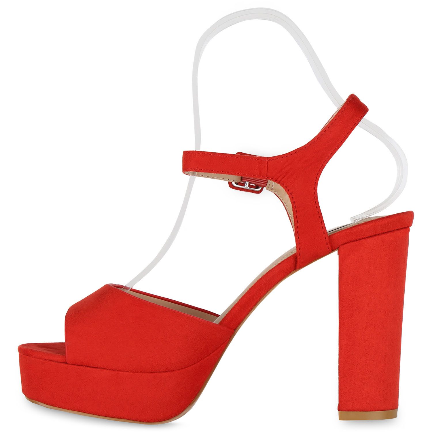 VAN HILL 826158 Plateausandaletten Damen Plateau Sandaletten Blockabsatz Pa günstig online kaufen