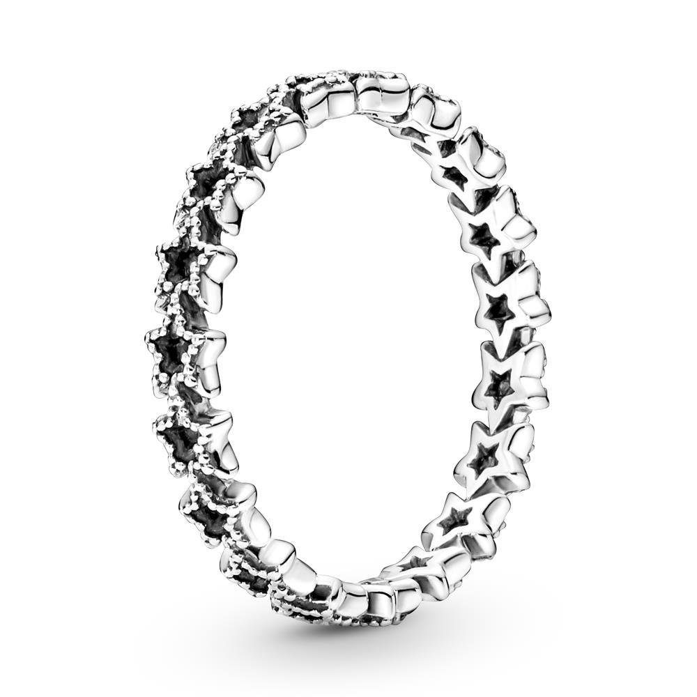 Pandora Fingerring Pandora Band aus Asymmetrischen Sternen Ring in Sterling-Silber