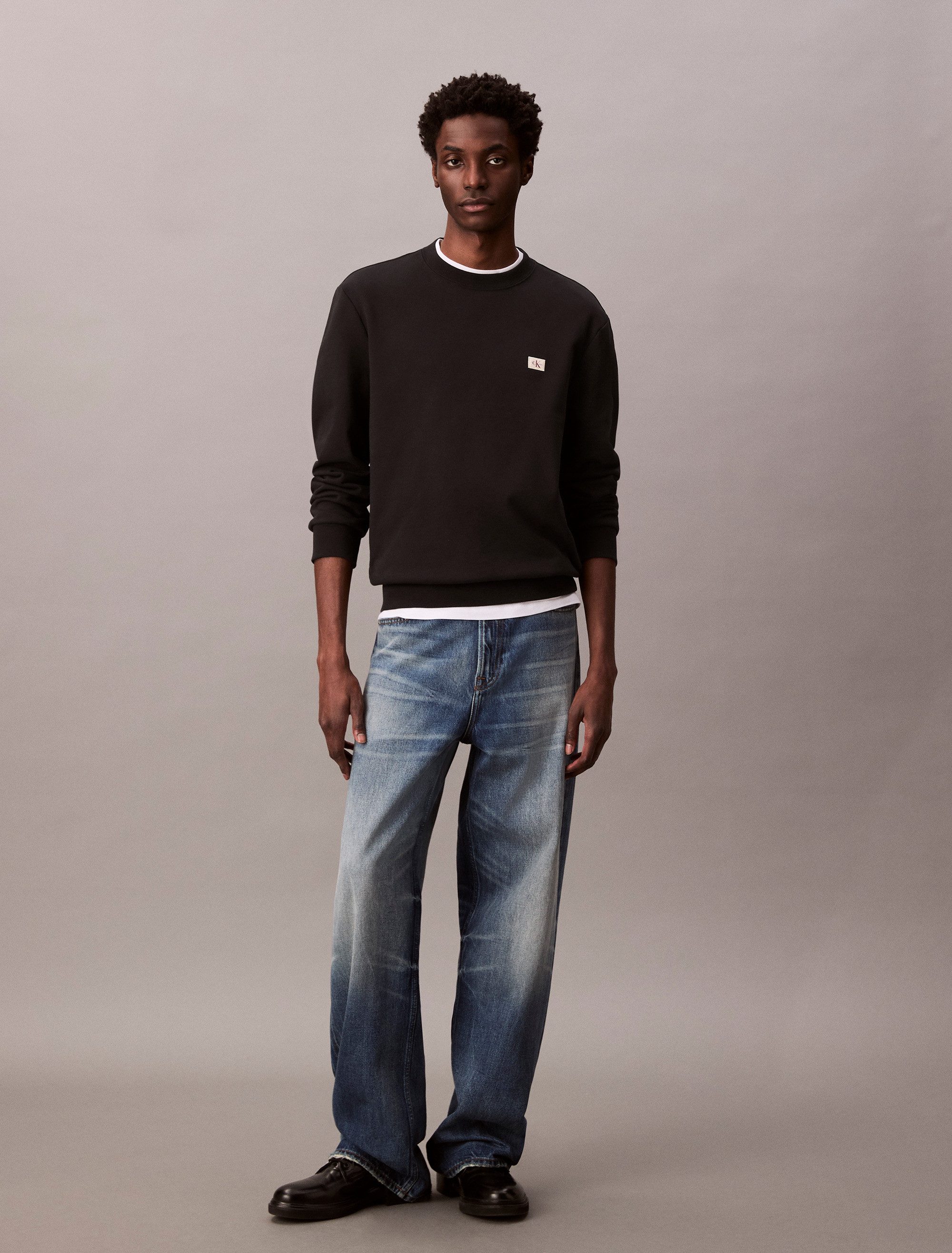 Calvin Klein Jeans Sweatshirt Mit Rundhalsausschnitt – Bild 5 von 5