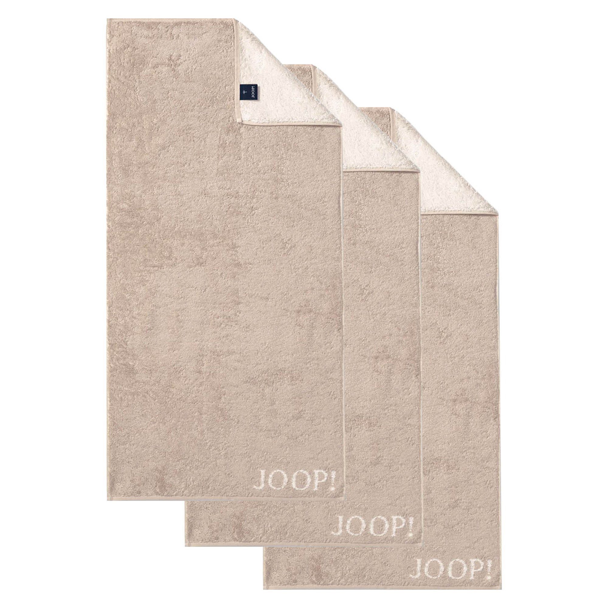 JOOP! Handtuch Unisex Handtuch 3er Pack Baumwolle, Frottier (Packung, 3-St)