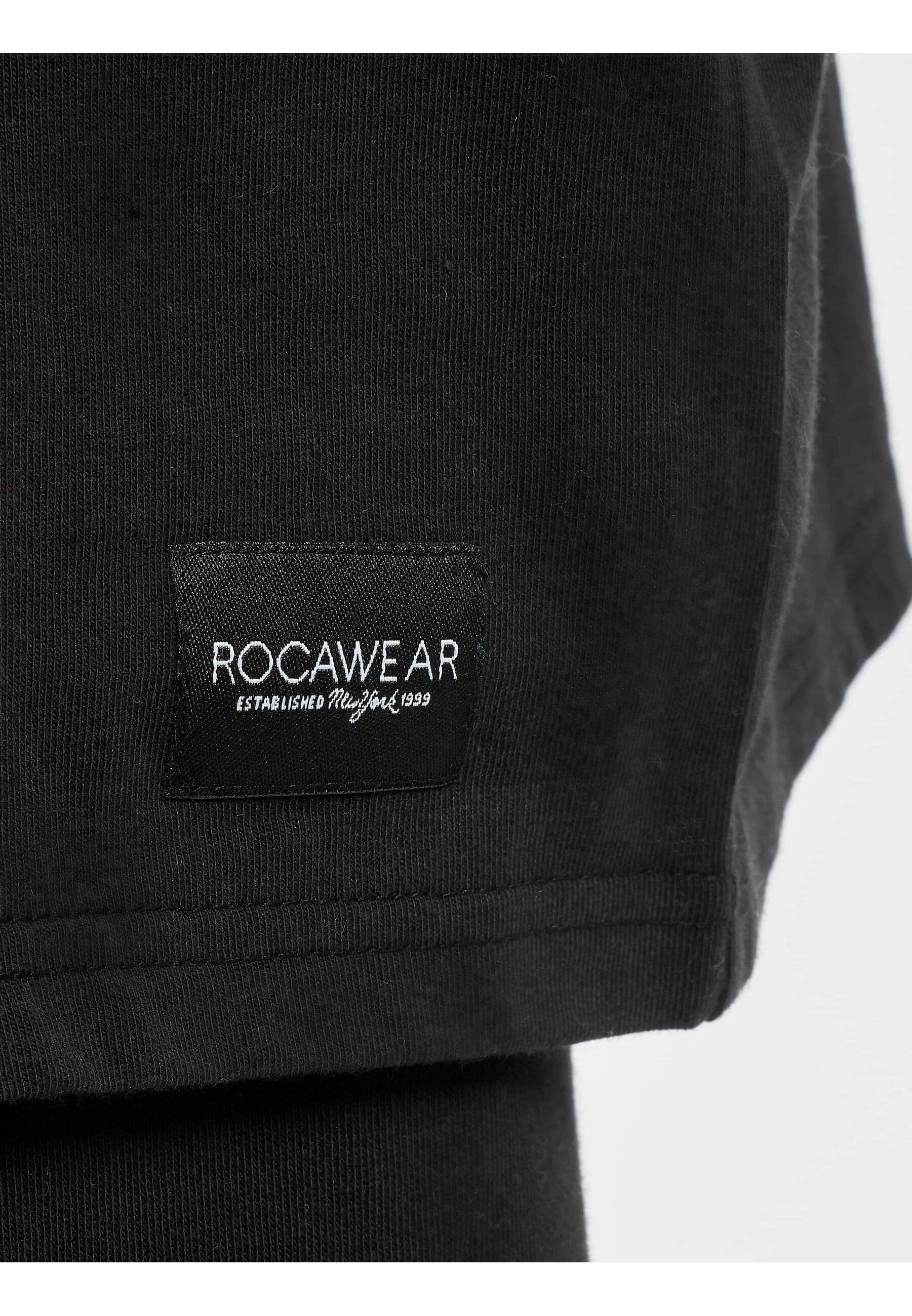 black Rocawear (1-tlg) Kurzarmshirt Woodhaven Herren Rocawear