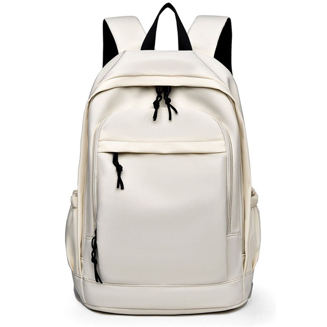 DÖRÖY Schulranzen Wasserdichte Schultasche für Studenten, Schulrucksack, Reiserucksack Weiß