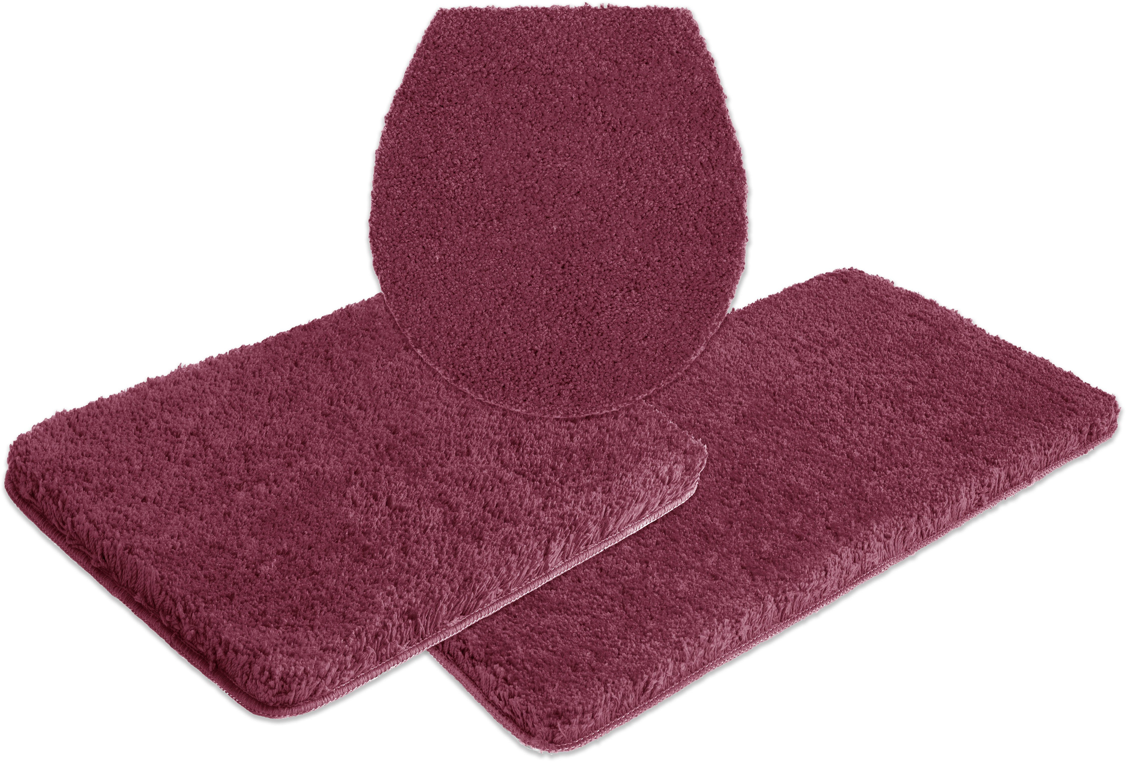 my home Badematte Sanremo, Badvorleger, Badezimmer Teppich, sehr weich, Höh günstig online kaufen