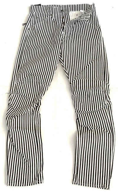 Tapered-fit-Jeans G-Star Pharrel Williams Elwood X25 5622 3D Tapered, 14 Hickory Stripe Print