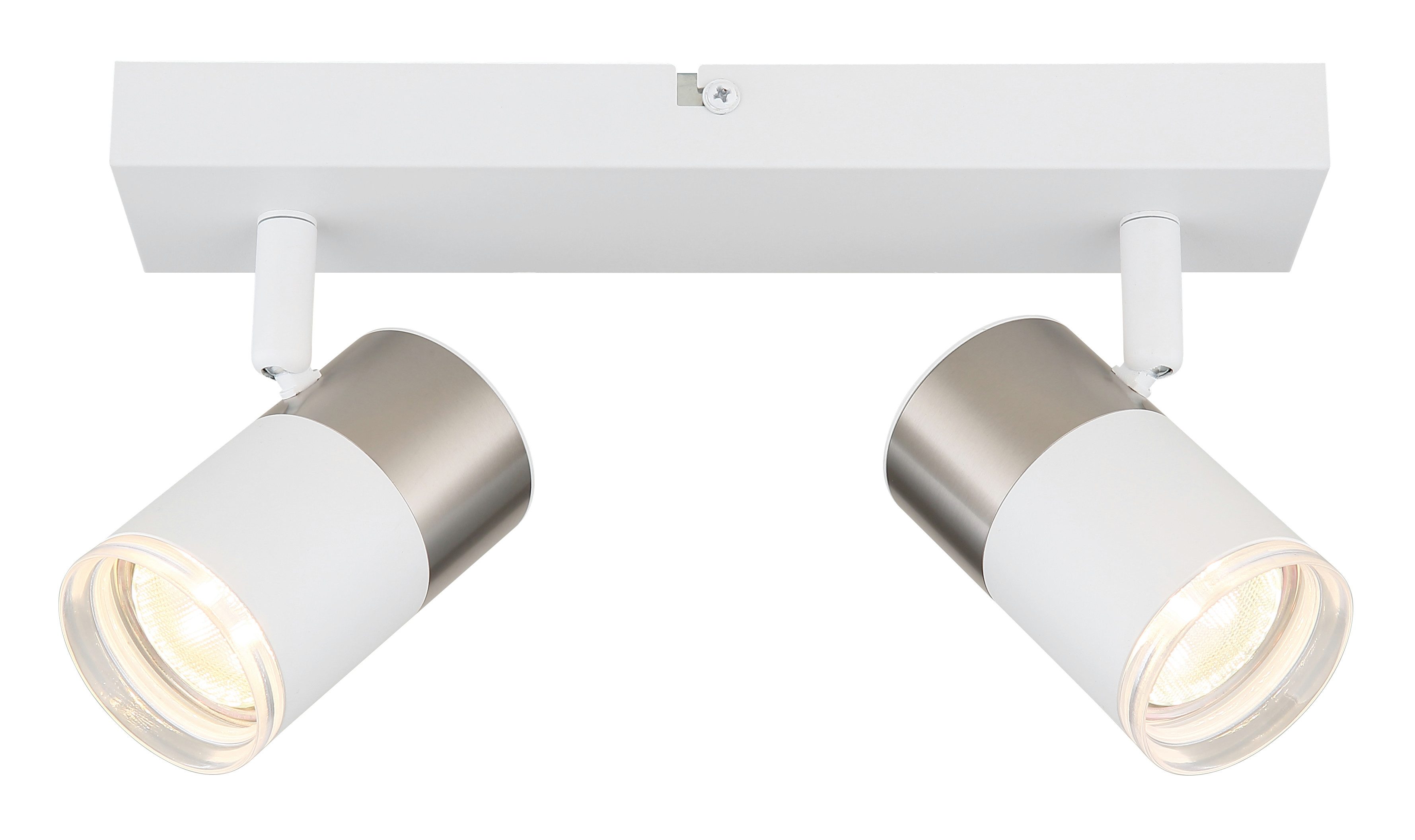 GLOBO LIGHTING Deckenstrahler BRISBON, ohne Leuchtmittel, Deckenspot, Wohnzimmer, Flur, Wohnbereich