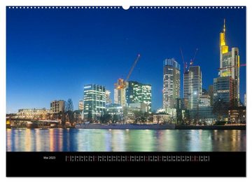 CALVENDO Wandkalender Frankfurt (Premium, hochwertiger DIN A2 Wandkalender 2023, Kunstdruck in Hochglanz)