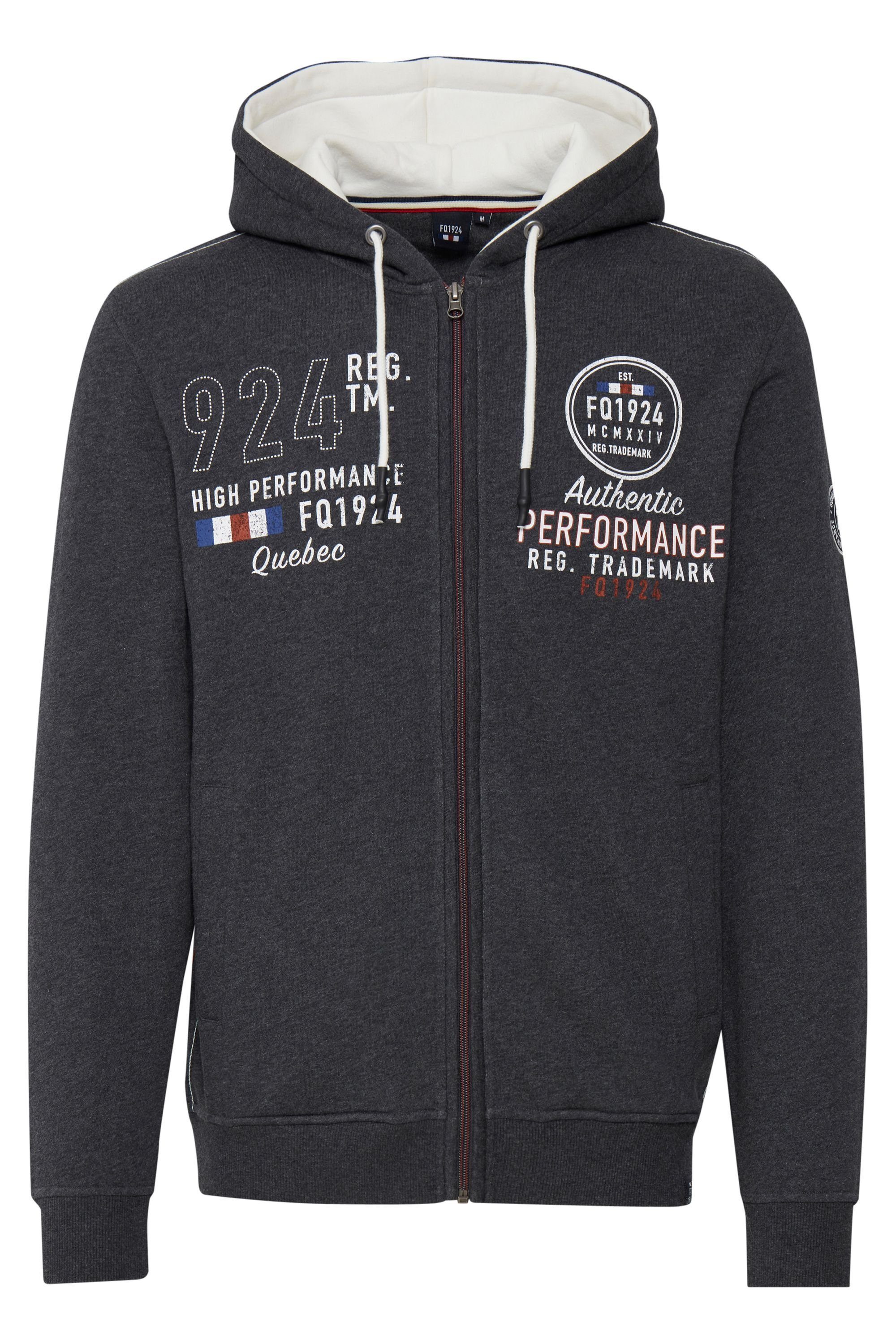 Charcoal FQ1924 Mix FQThur FQ1924 Kapuzensweatjacke