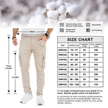 Styleko Cargohose 8011 Styleko Cargohose Herren Cargohose männer Cargohose Chino Hose