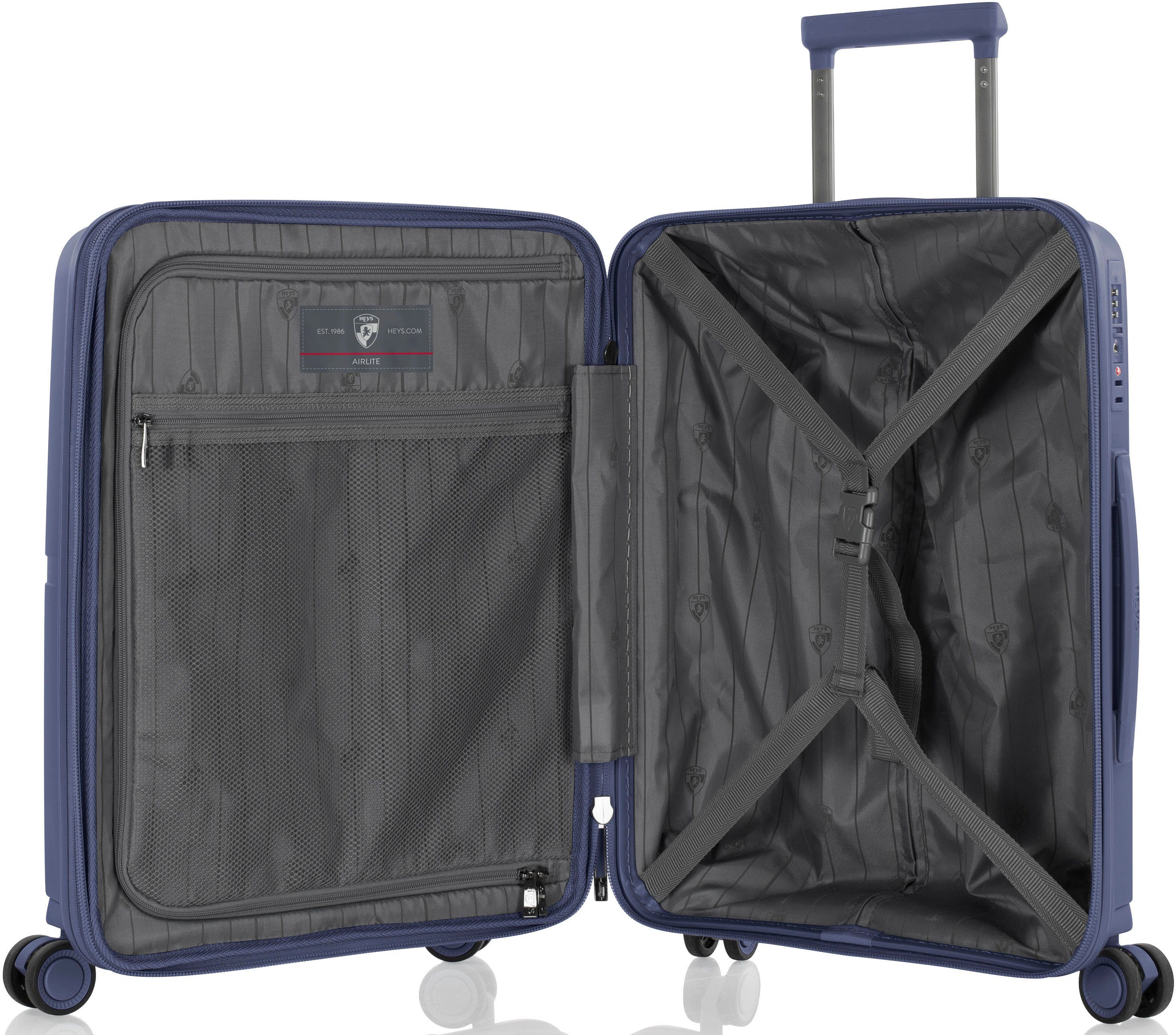 Heys Hartschalen-Trolley AirLite, blue 4 53 cm, Rollen