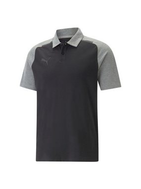 PUMA Poloshirt Shirt teamCup Casuals Polo mit Knopfleiste und (1-tlg)
