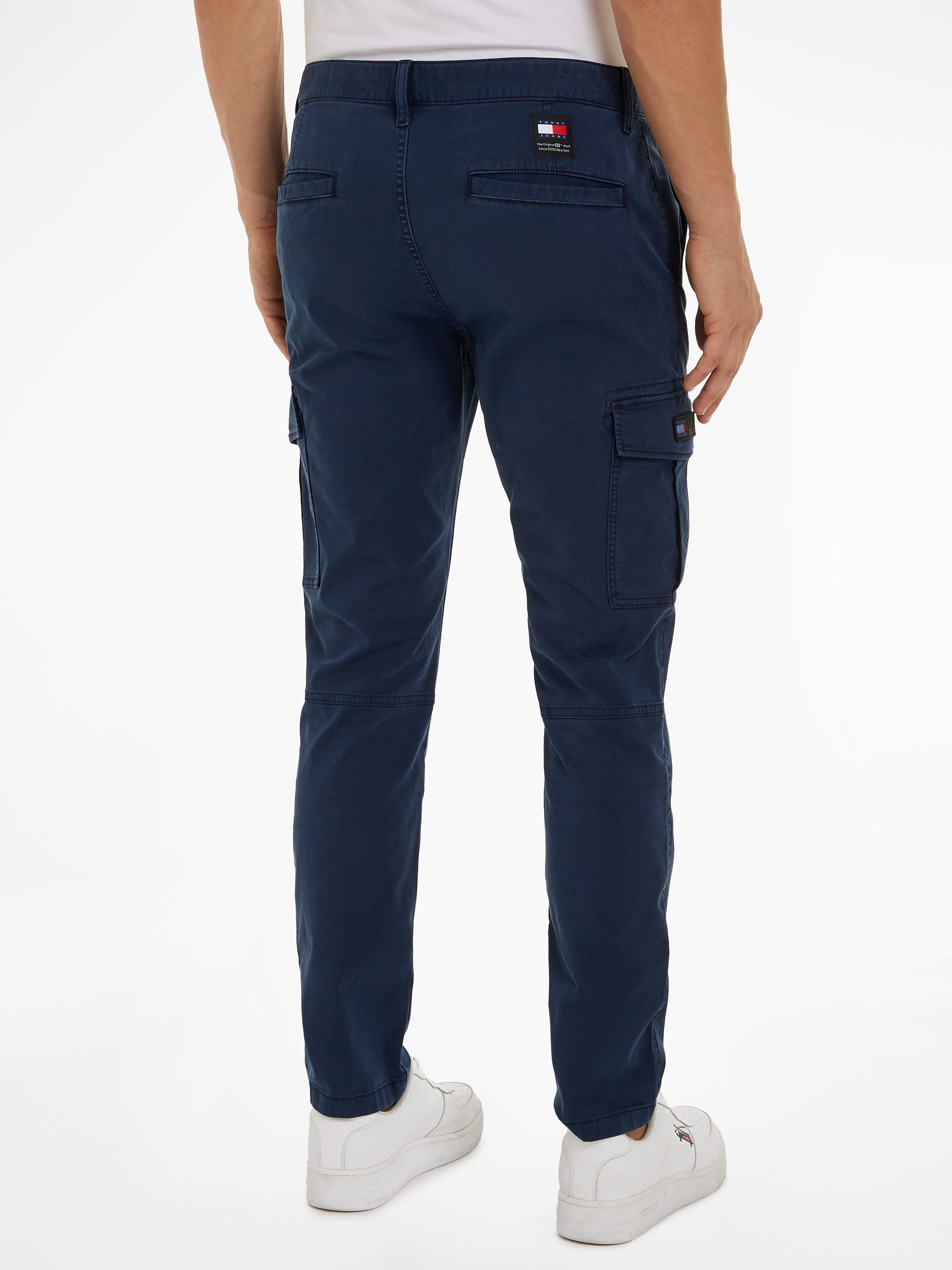 Tommy Jeans Cargohose TJM AUSTIN LIGHTWEIGHT CARGO mit Logoprägung günstig online kaufen
