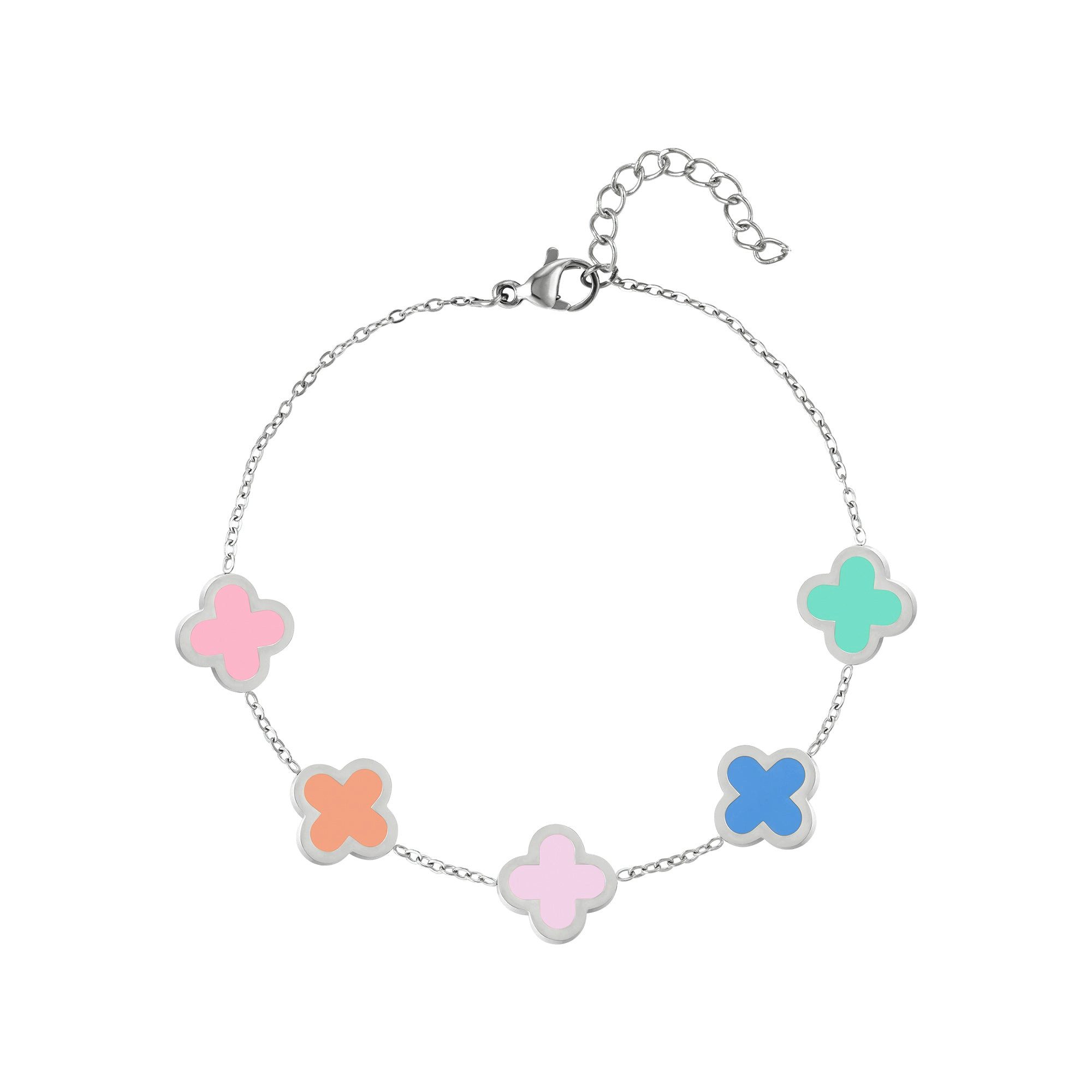 Cala Rose Edelstahlarmband HAPPY CLOVER günstig online kaufen