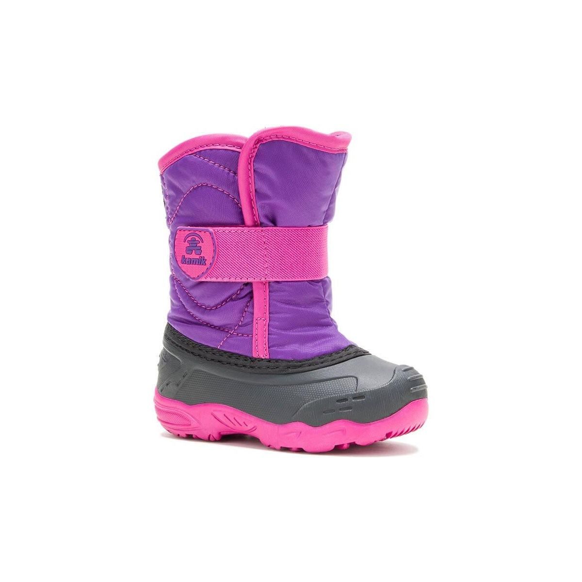 Kamik Snowbug 5 Winterstiefel Wärmende, gefütterte Winterstiefel für Kinder mit wasserdichter Sohle