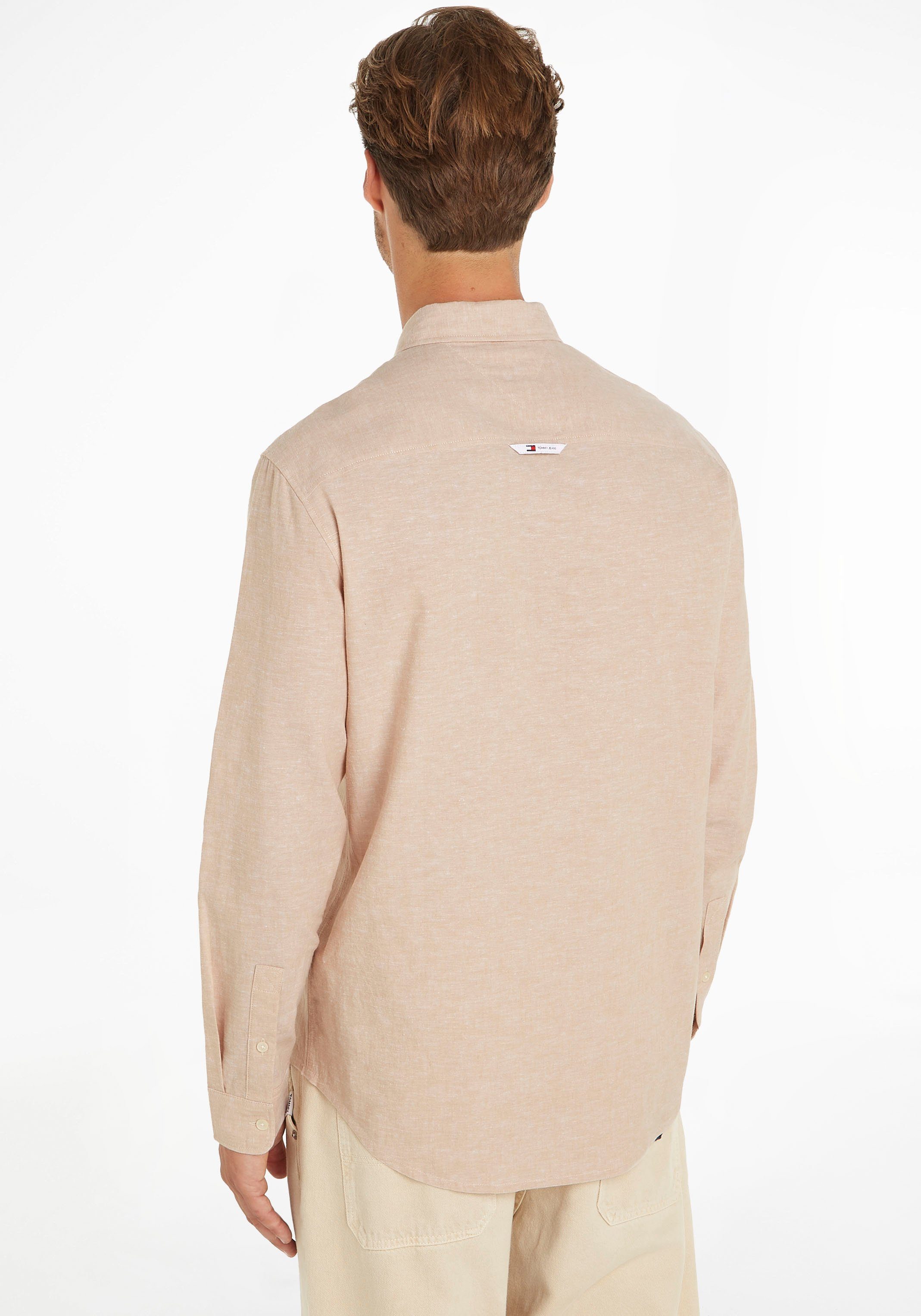 Tommy Jeans Langarmhemd TJM REG LINEN günstig online kaufen