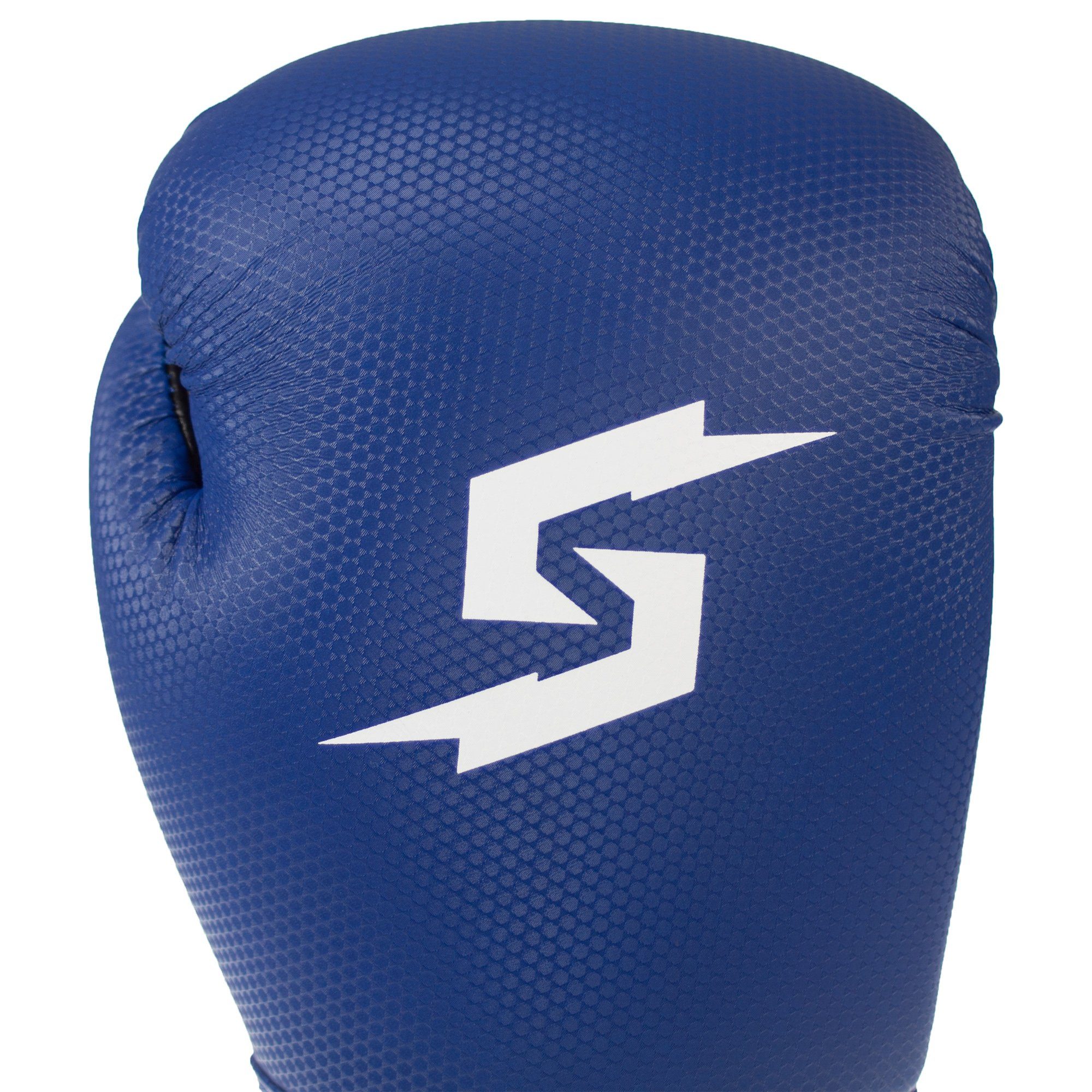 Box - Boxen für blau und Handschuhe Kickboxen Männer SUPERA Boxhandschuhe MMA (Paar), Frauen